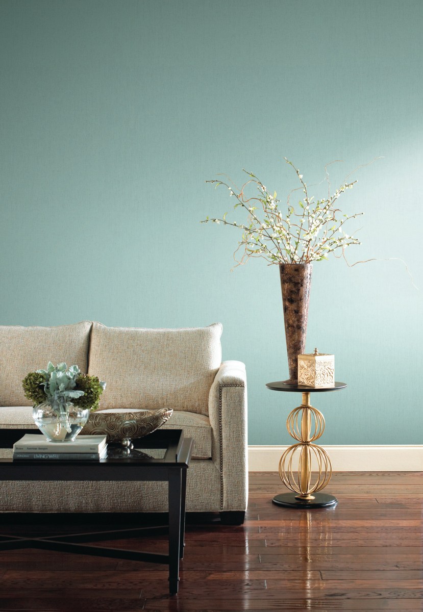 Обои Ronald Redding Handcrafted Naturals Paperweave HC7607 фото в интерьере